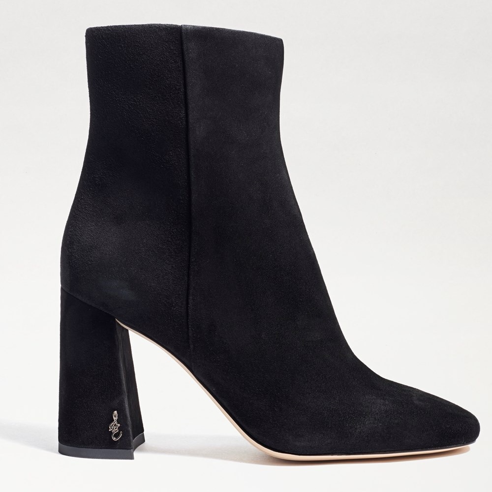 NWT SAM EDELMAN CODIE ANKLE BLACK BOOTIE Sz 6 (NO original box) - Picture 2 of 13
